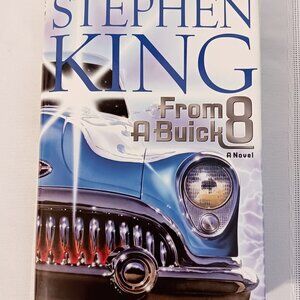From A Buick 8, A Novel by Stephen King Hardcover Book with Poster